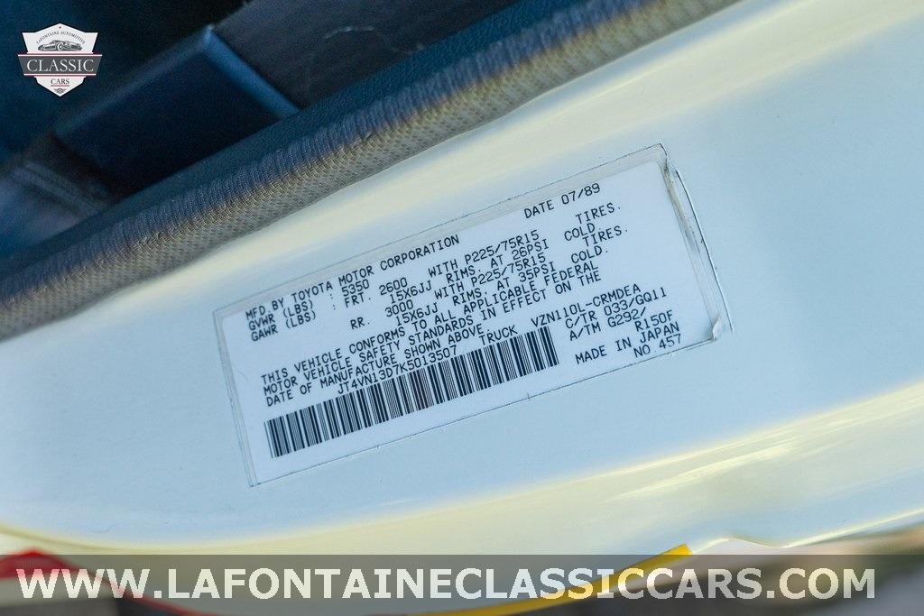 1989 Toyota Pickup Deluxe 4×4