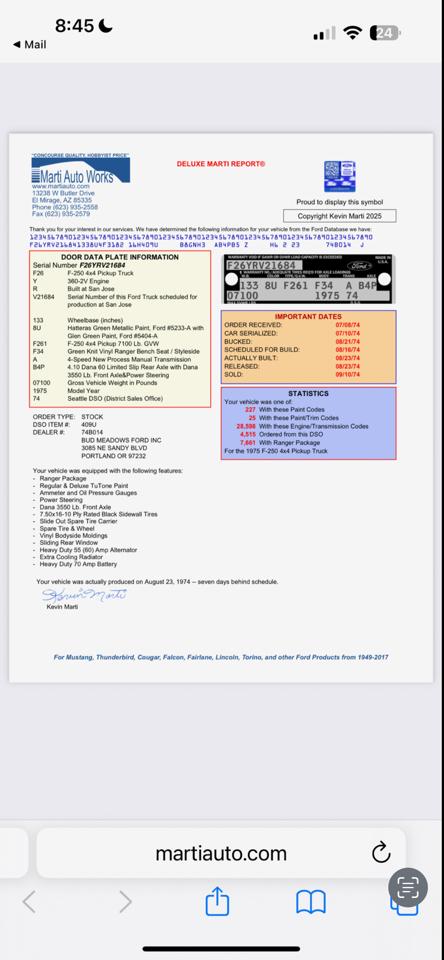 1975 Ford F-250 Highboy