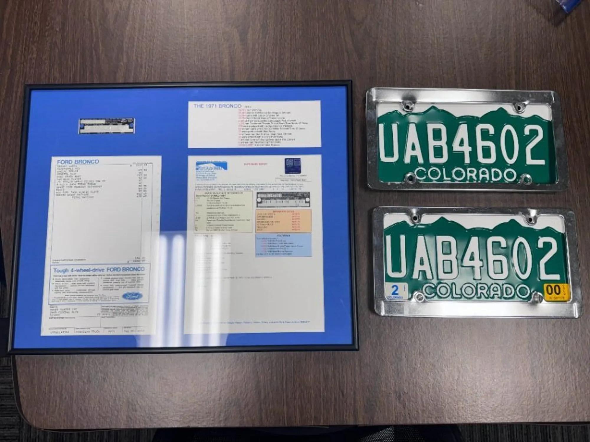 1971 Ford Bronco Sport