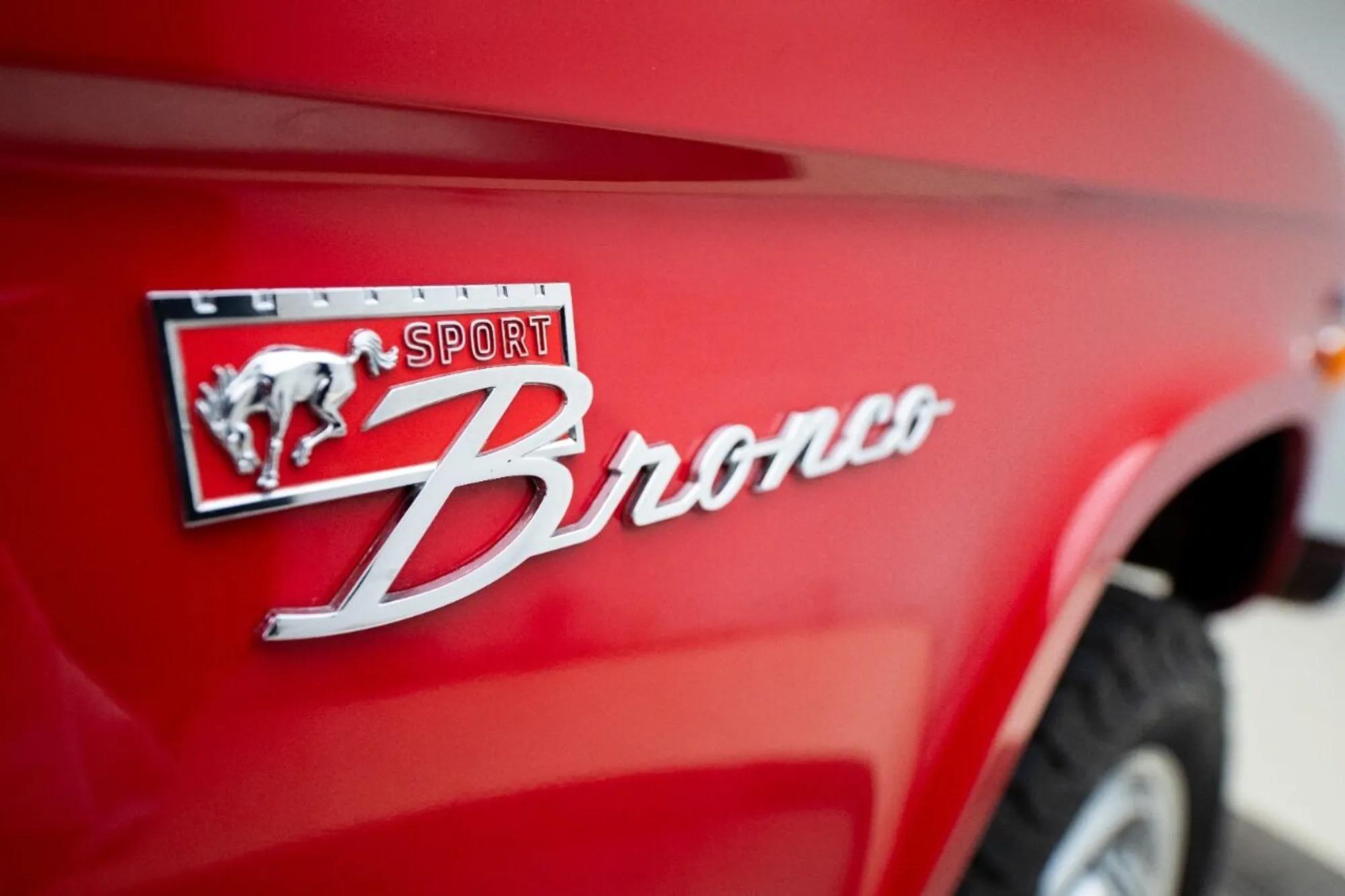 1971 Ford Bronco Sport