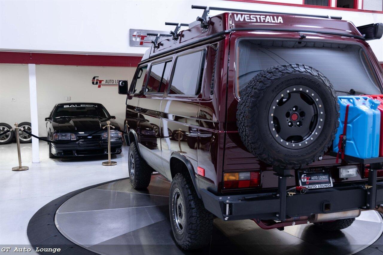 1990 Volkswagen Vanagon Syncro Westfalia