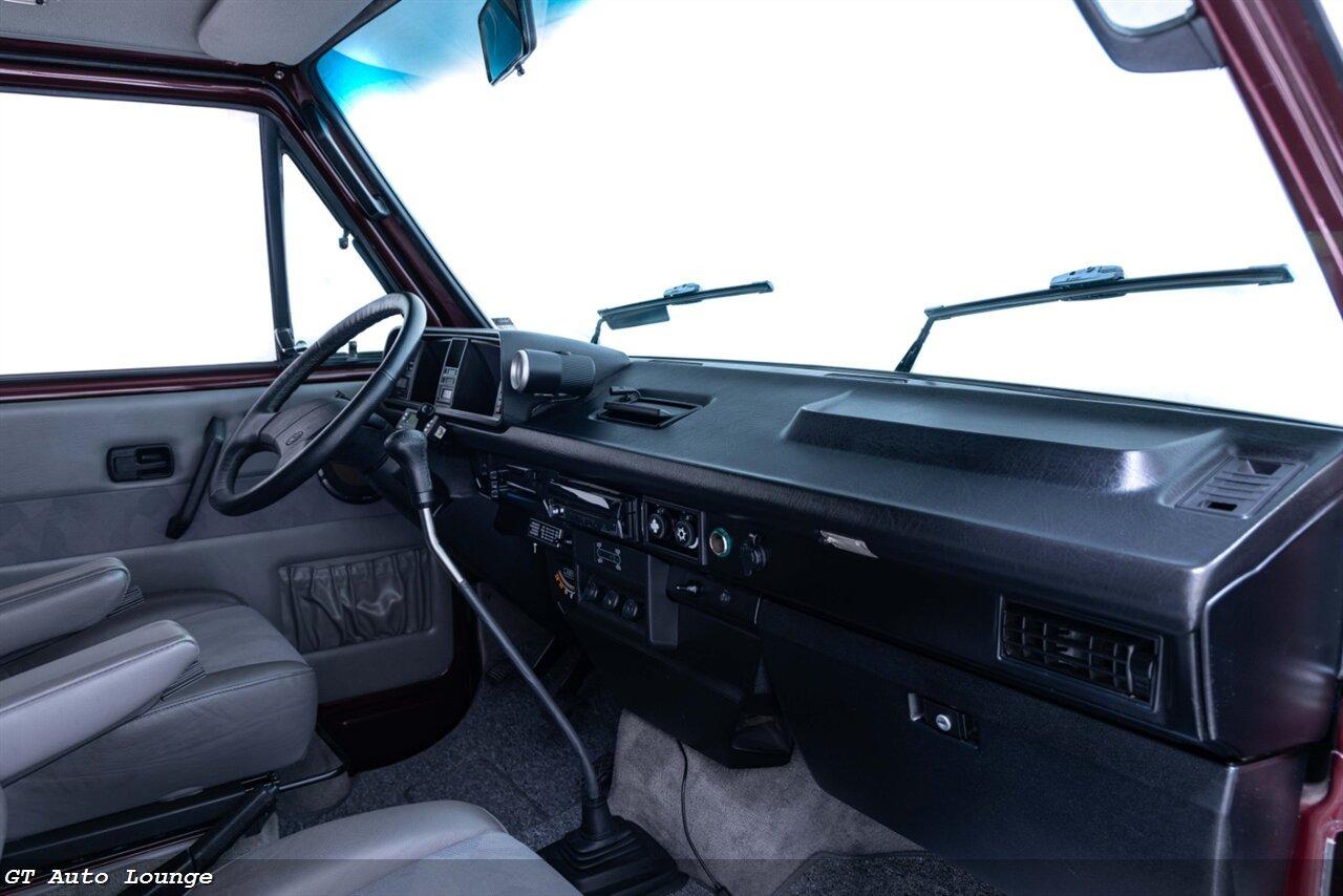 1990 Volkswagen Vanagon Syncro Westfalia
