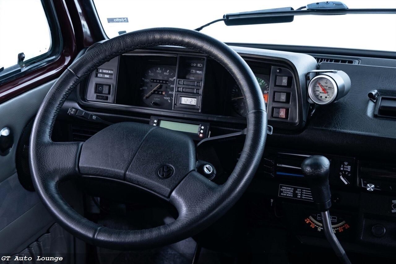 1990 Volkswagen Vanagon Syncro Westfalia