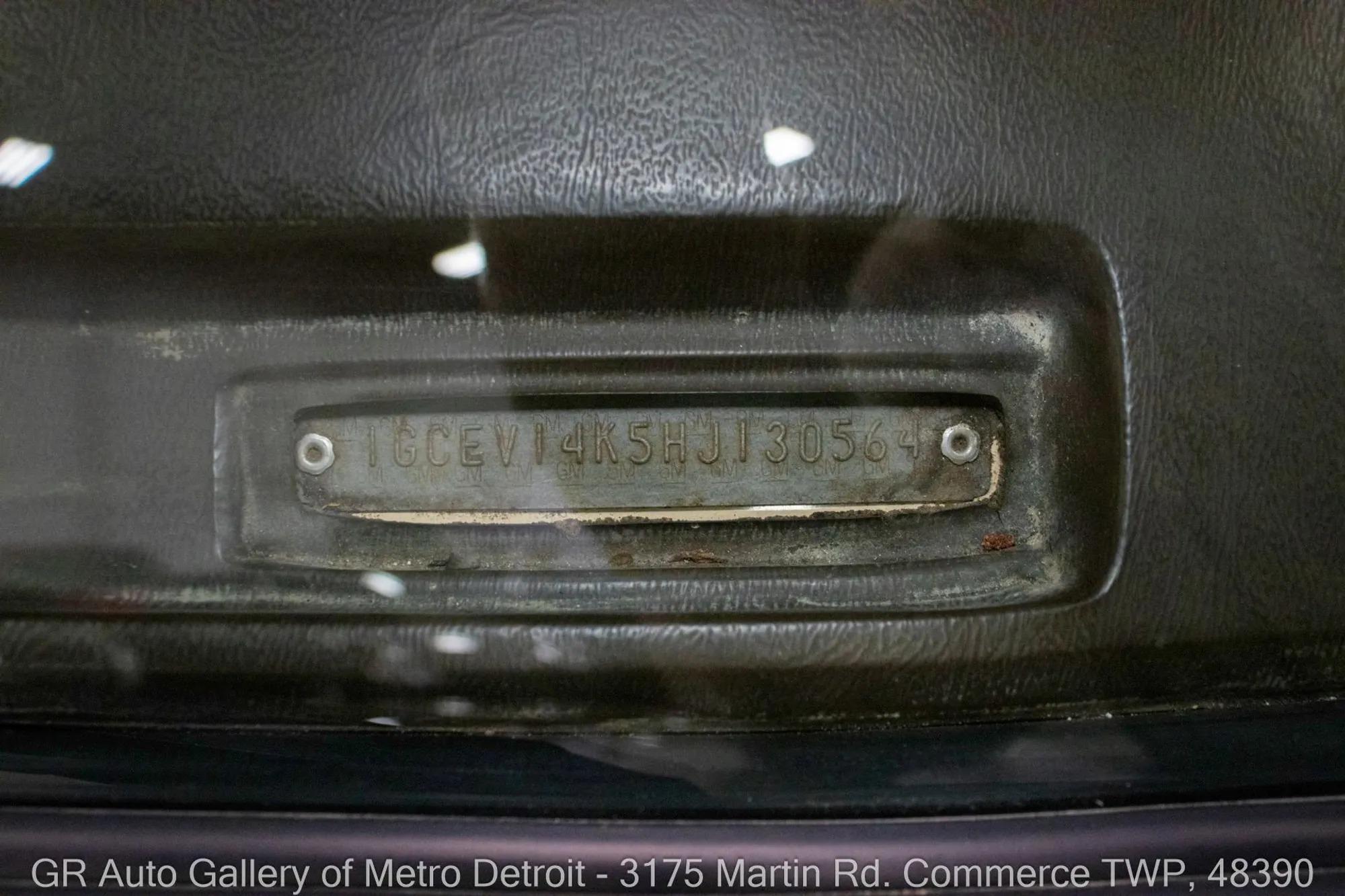 1987 Chevrolet R/V 10 Series V10