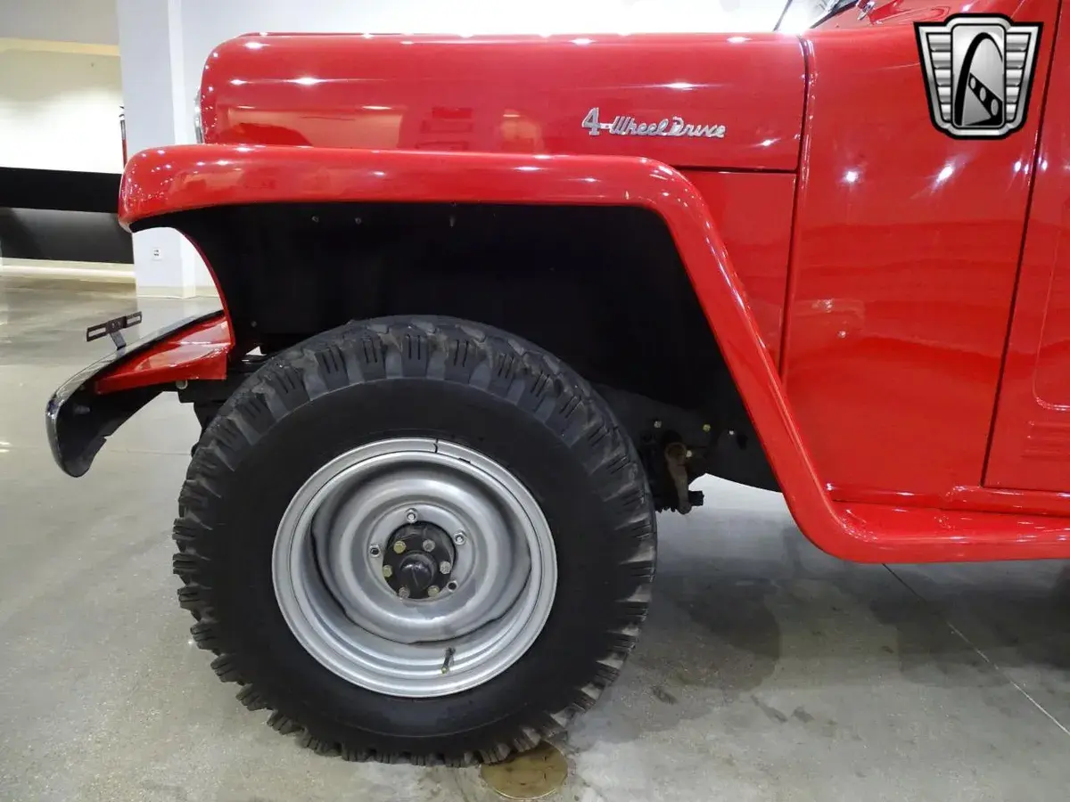 Restored 1957 Willys Jeep Pickup