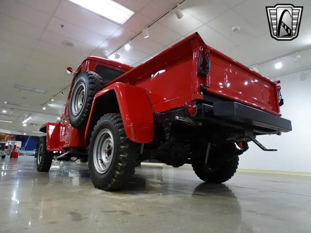 Restored 1957 Willys Jeep Pickup