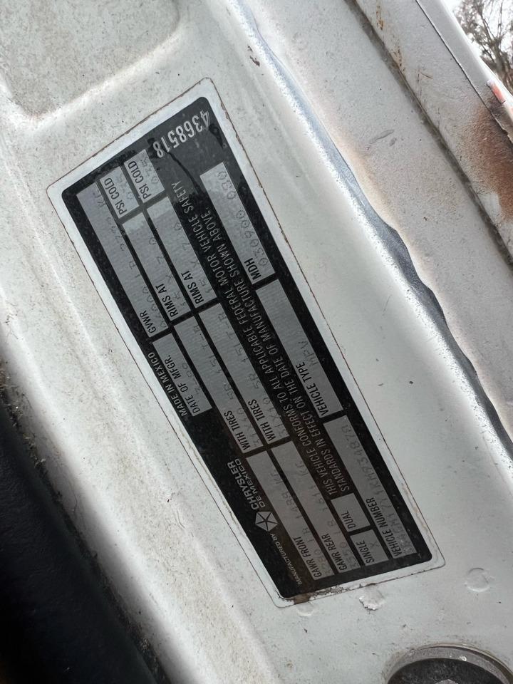 1989 Dodge Ramcharger