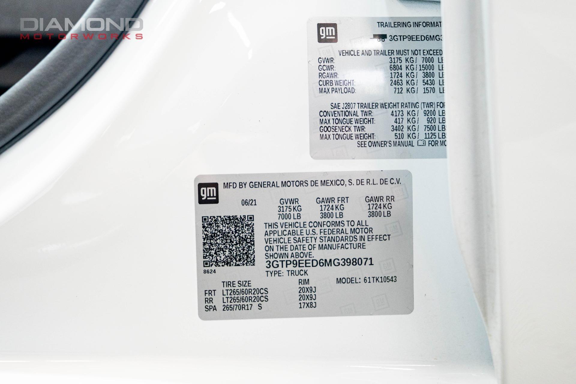 2021 GMC Sierra 1500 AT4 Crew Cab