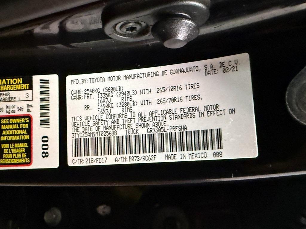 2021 Toyota Tacoma TRD Off-Road