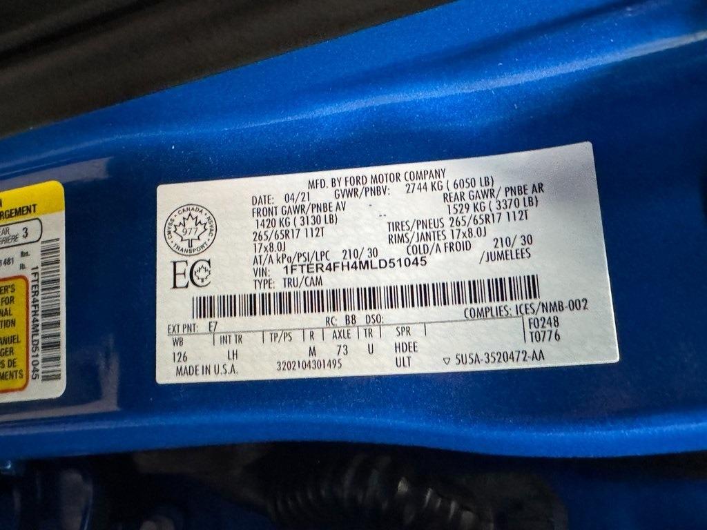 2021 Ford Ranger XLT