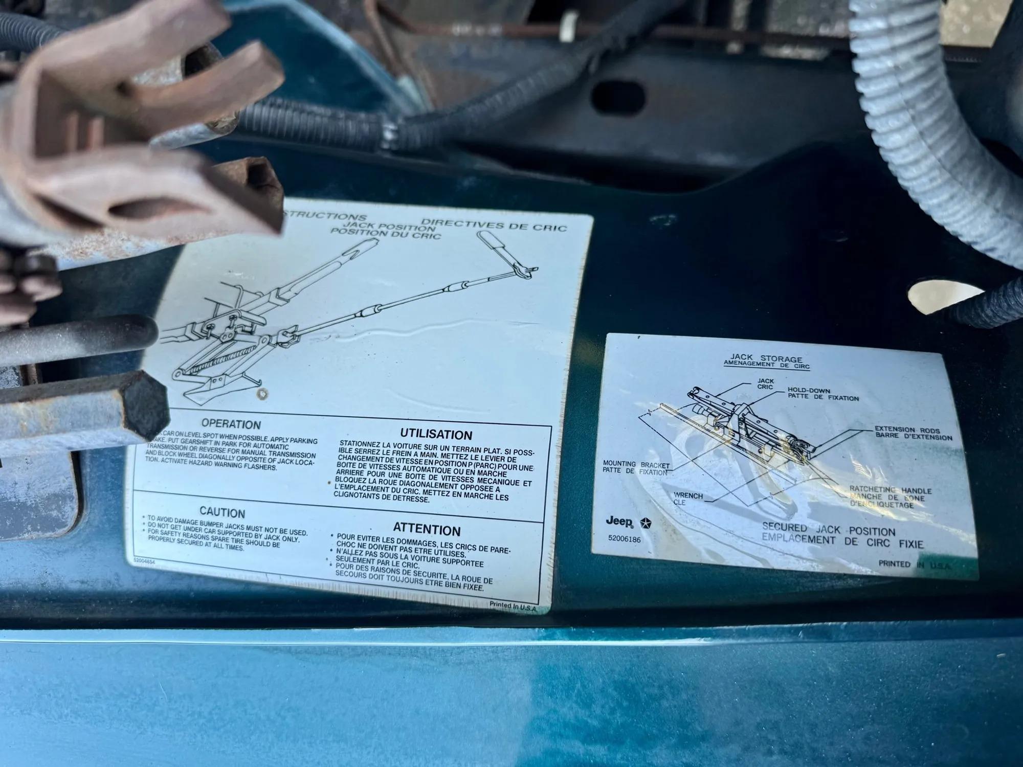 1995 Jeep Wrangler S