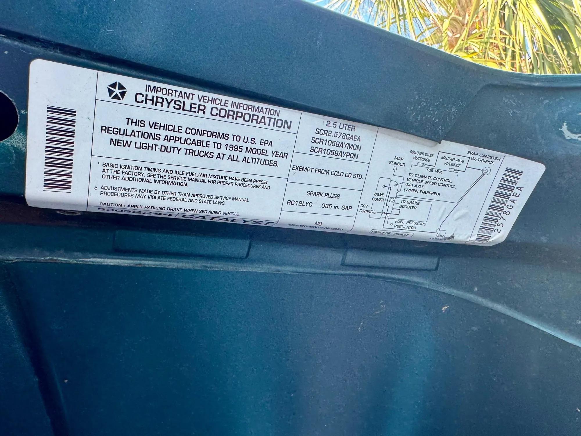 1995 Jeep Wrangler S