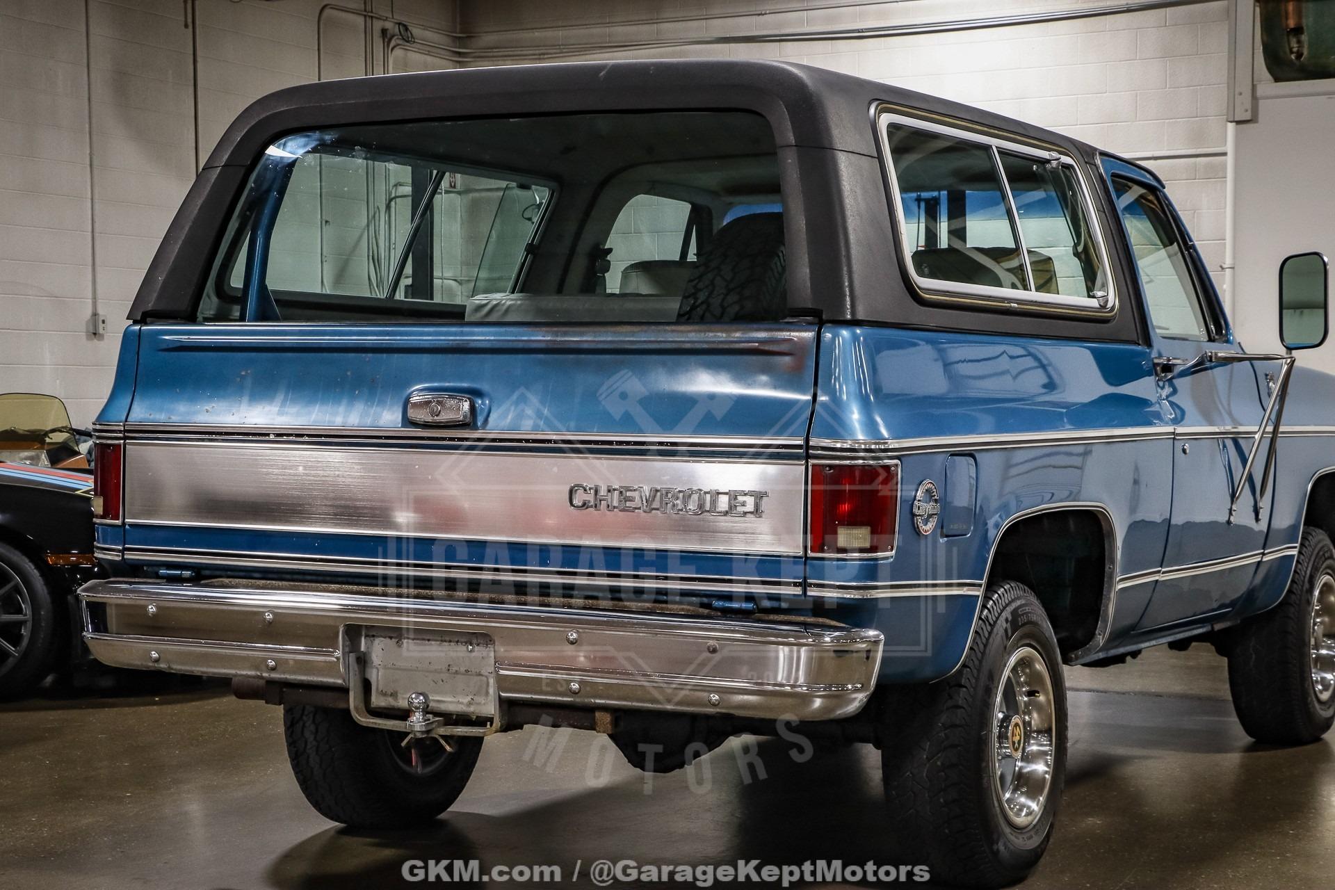 50 Original-Mile 1979 Chevrolet K5 Blazer Cheyenne