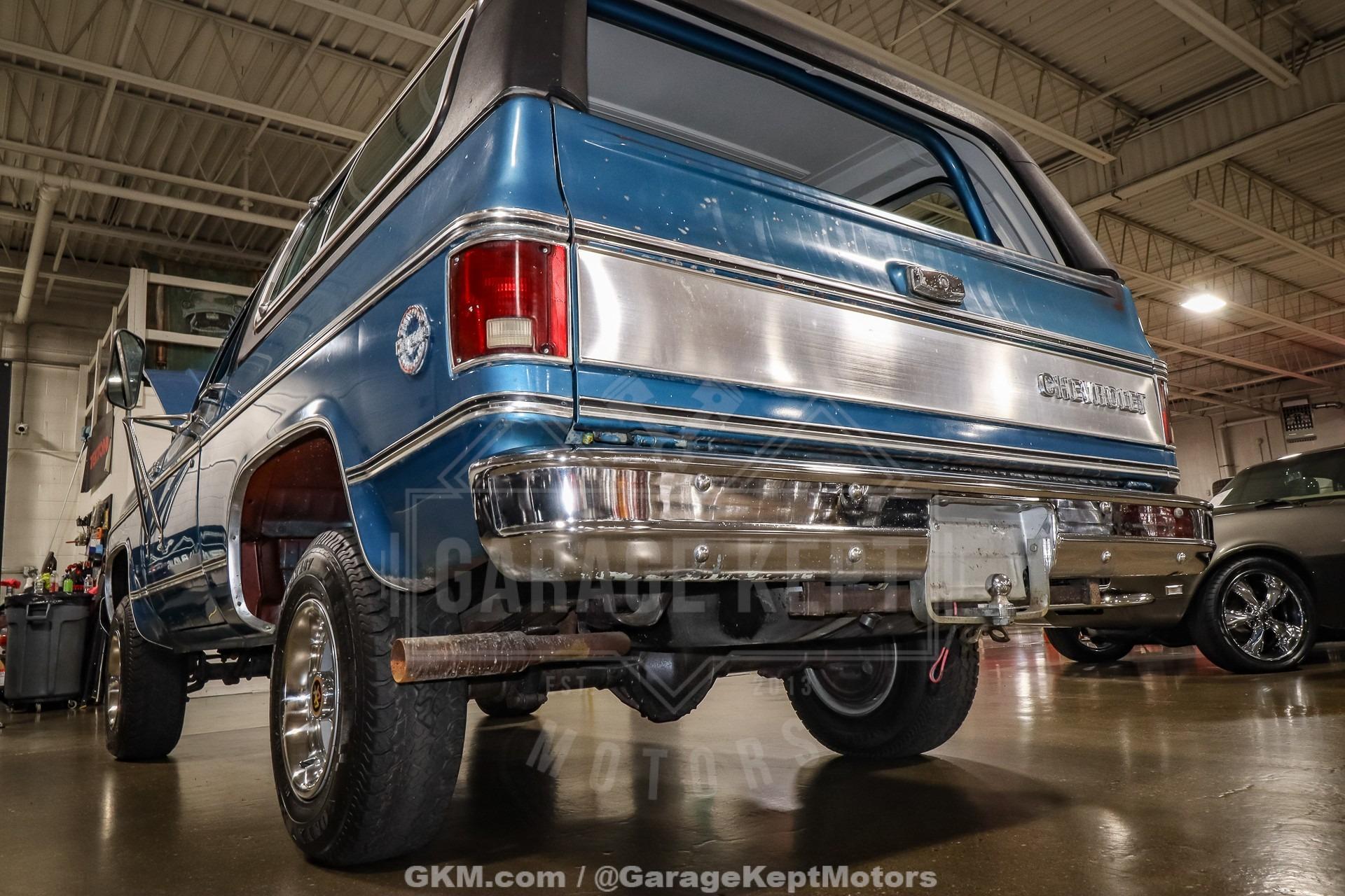 50-Mile 1979 Chevrolet K5 Blazer Cheyenne