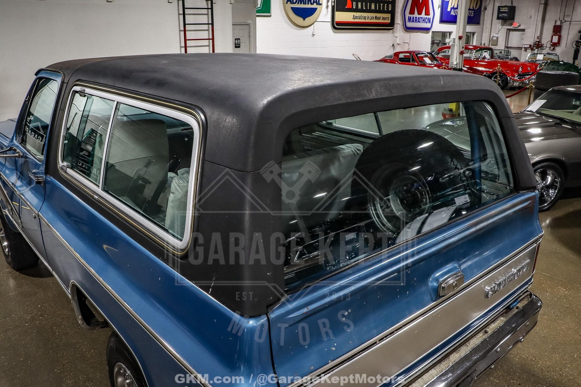 50-Mile 1979 Chevrolet K5 Blazer Cheyenne