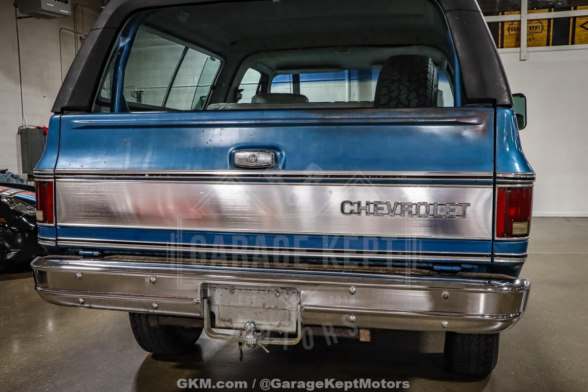 50-Mile 1979 Chevrolet K5 Blazer Cheyenne