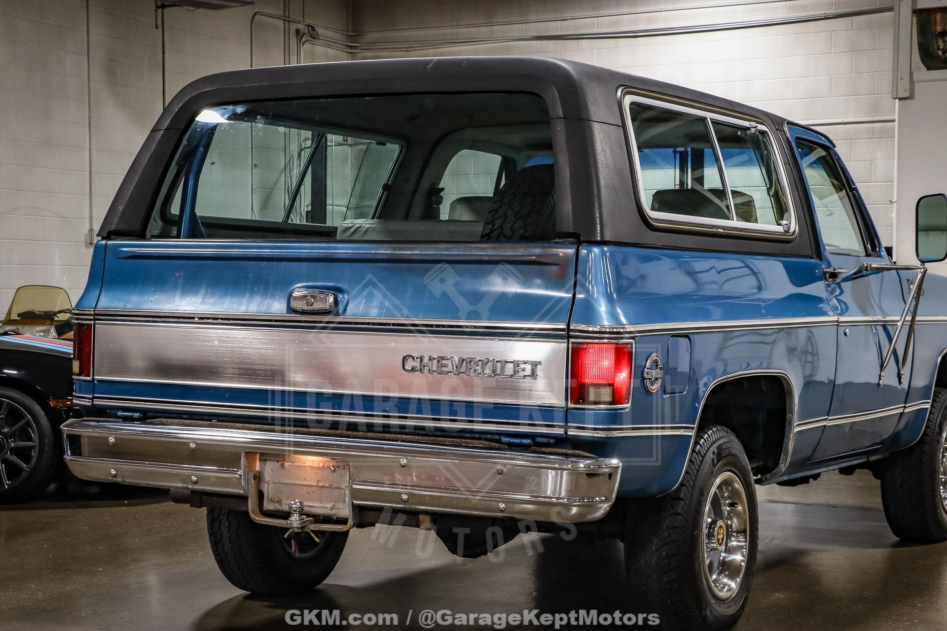 50-Mile 1979 Chevrolet K5 Blazer Cheyenne