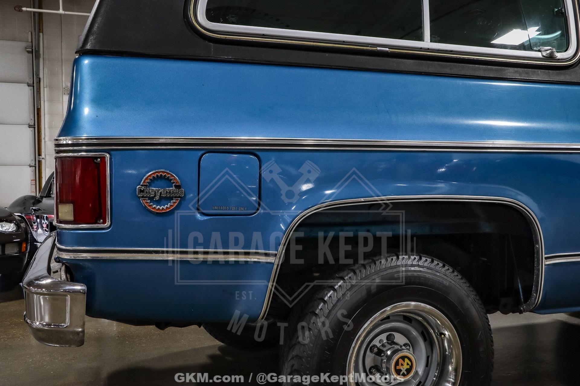 50-Mile 1979 Chevrolet K5 Blazer Cheyenne