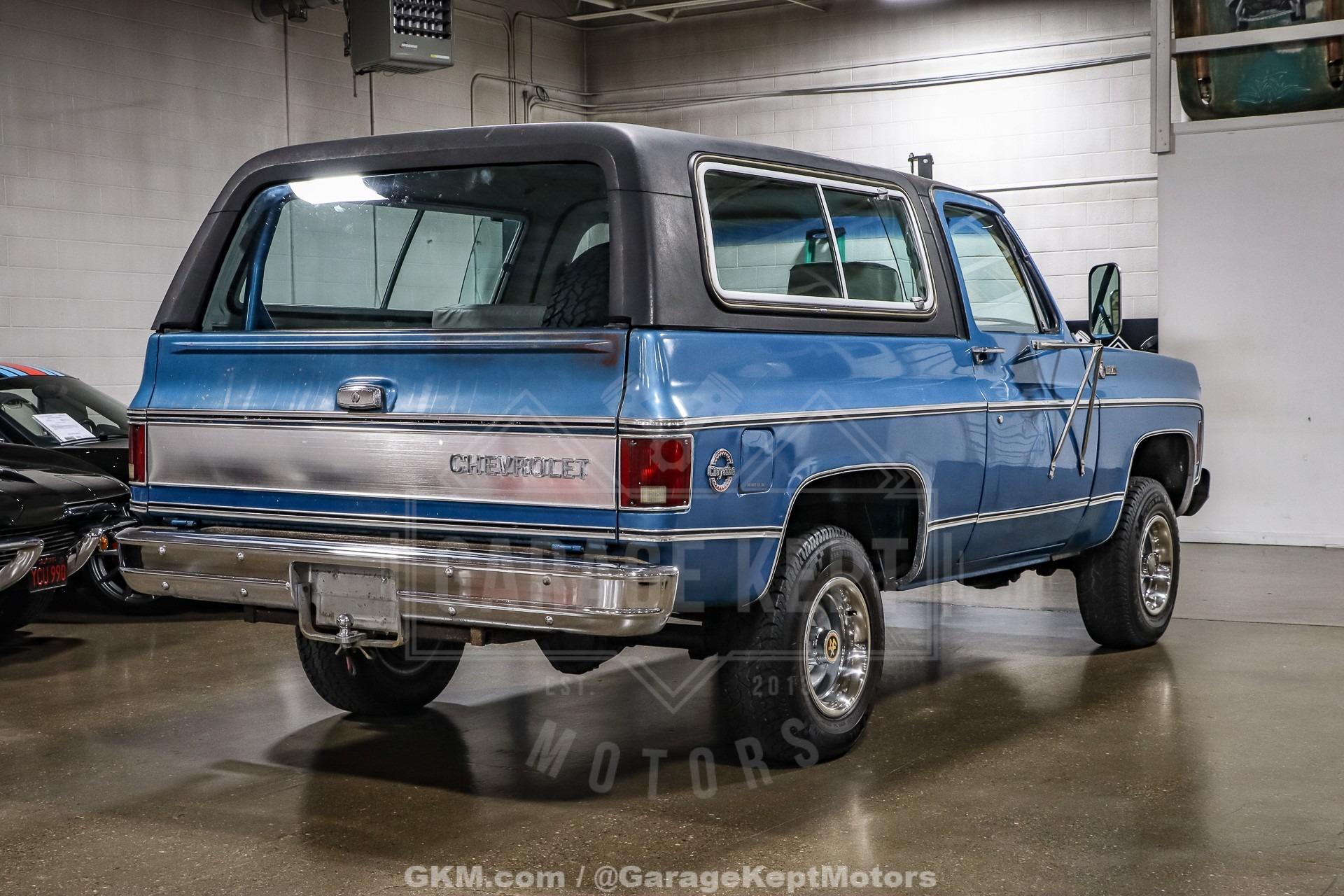 50 Original-Mile 1979 Chevrolet K5 Blazer Cheyenne
