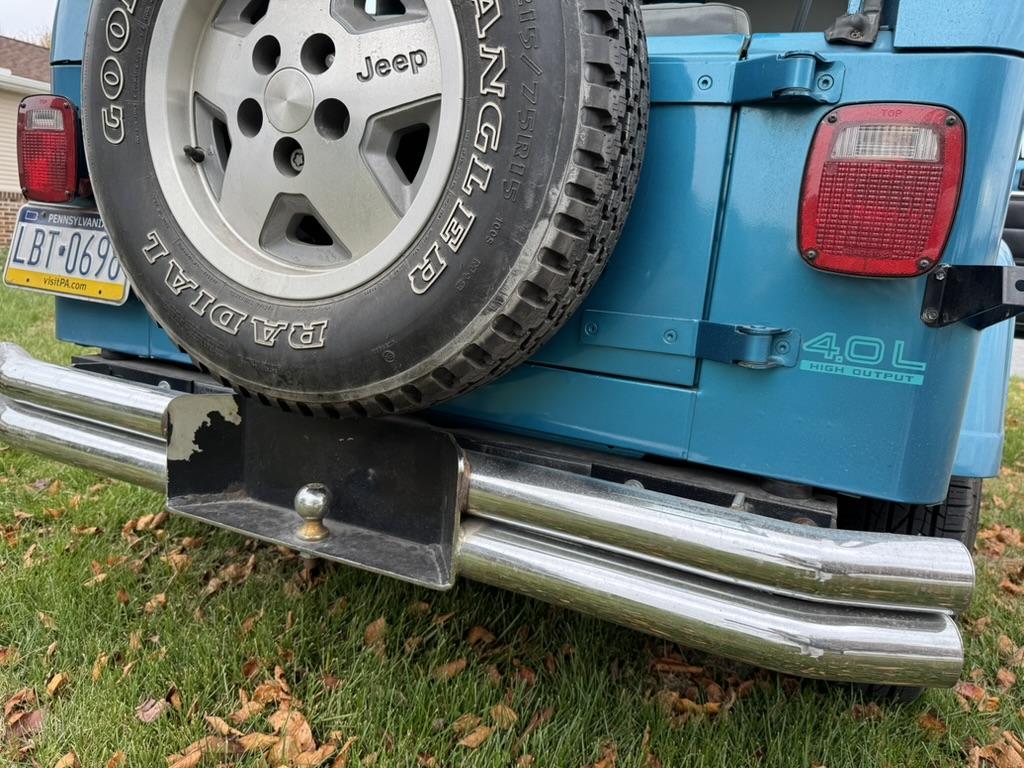 53k-Mile 1993 Jeep Wrangler YJ Splash Edition