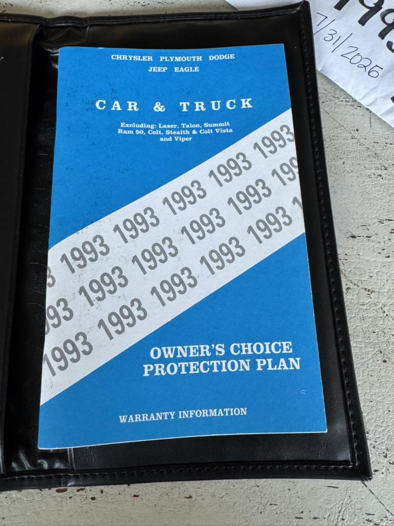 53k-Mile 1993 Jeep Wrangler YJ Splash Edition