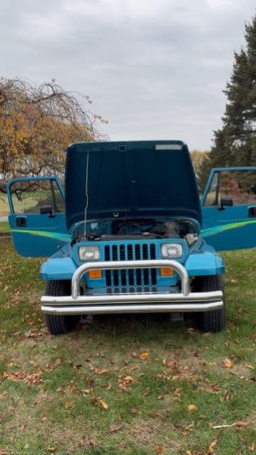 53k-Mile 1993 Jeep Wrangler YJ Splash Edition