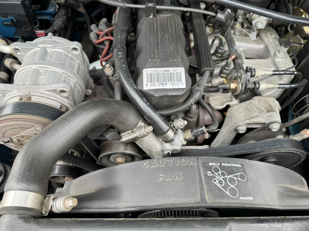 53k-Mile 1993 Jeep Wrangler YJ Splash Edition