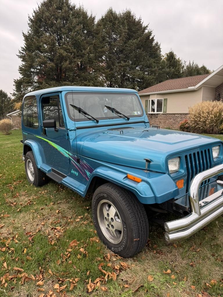53k-Mile 1993 Jeep Wrangler YJ Splash Edition
