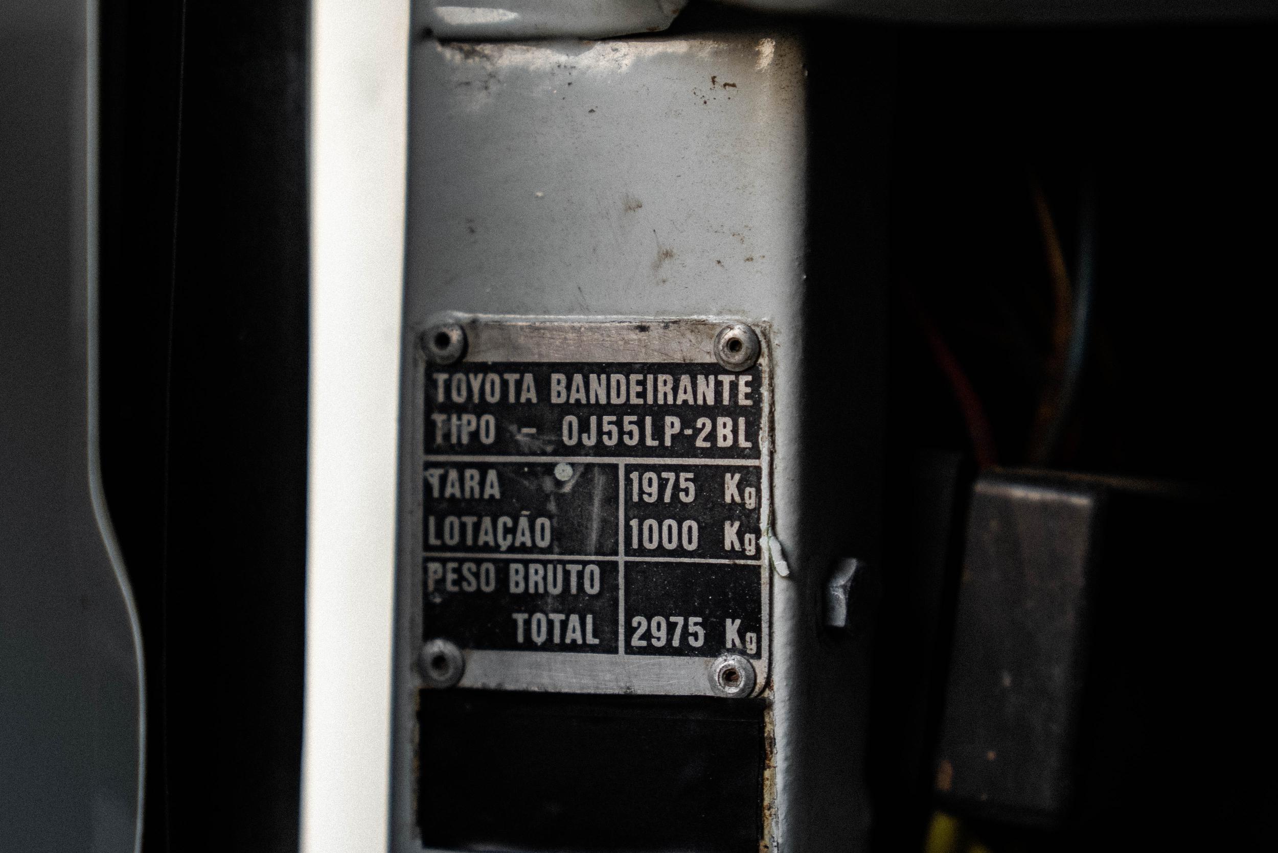 1988 Toyota Land Cruiser Bandeirante