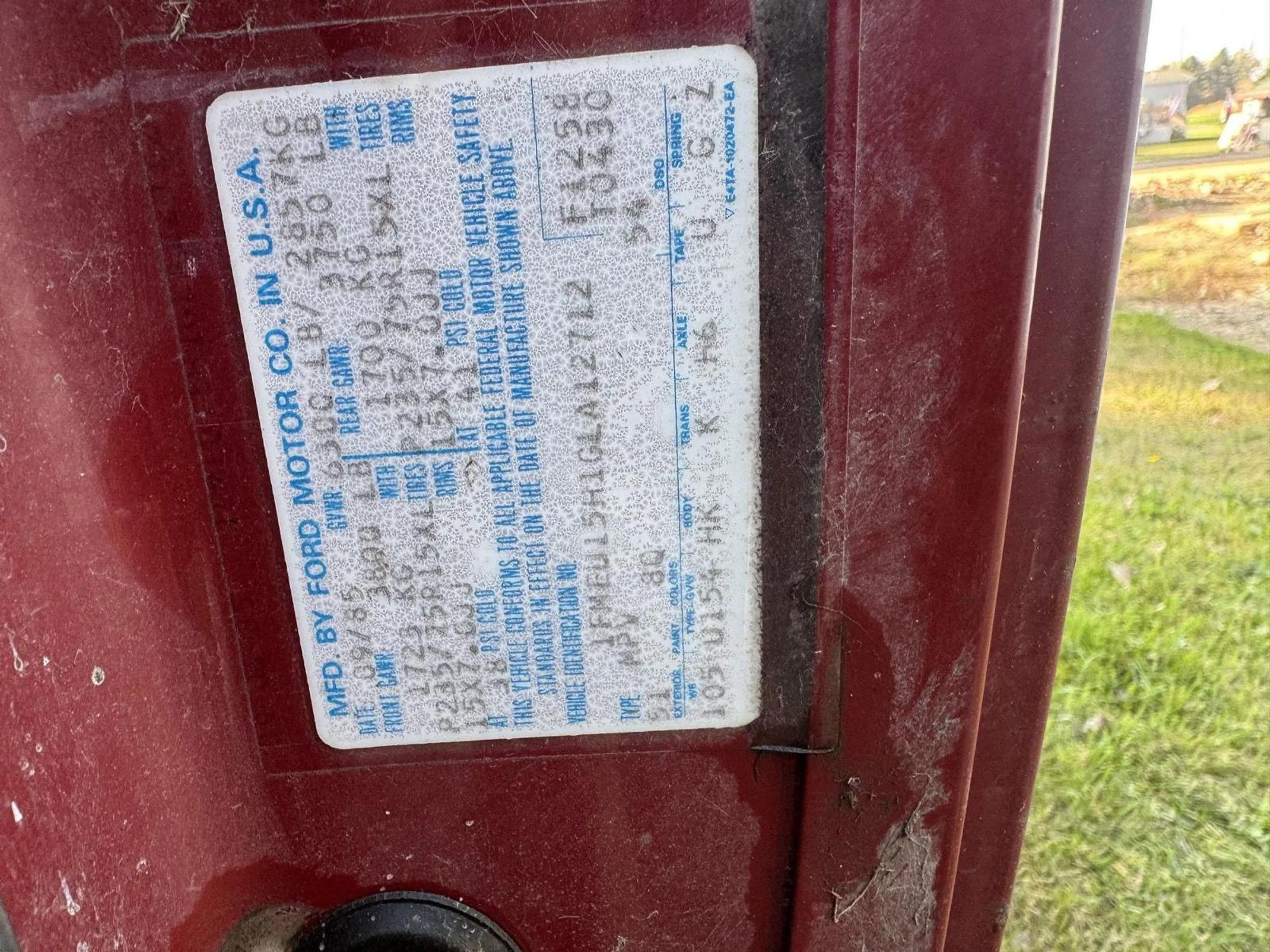 1986 Ford Bronco Eddie Bauer