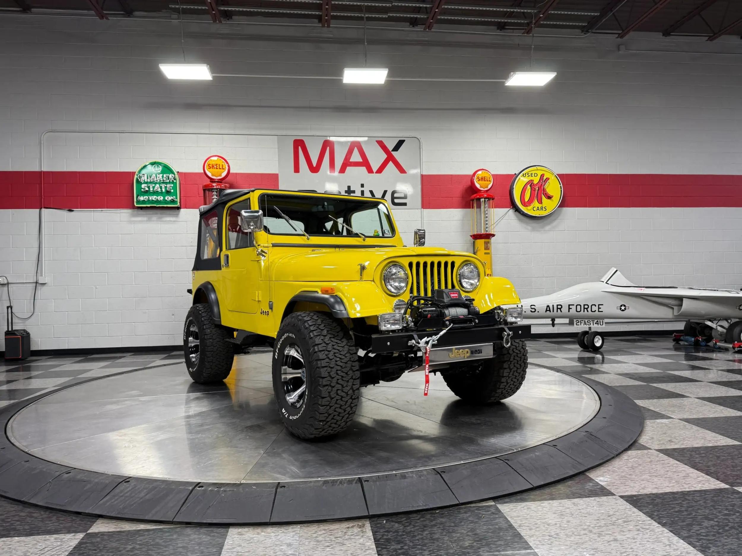 Refurbished 1979 Jeep CJ-7
