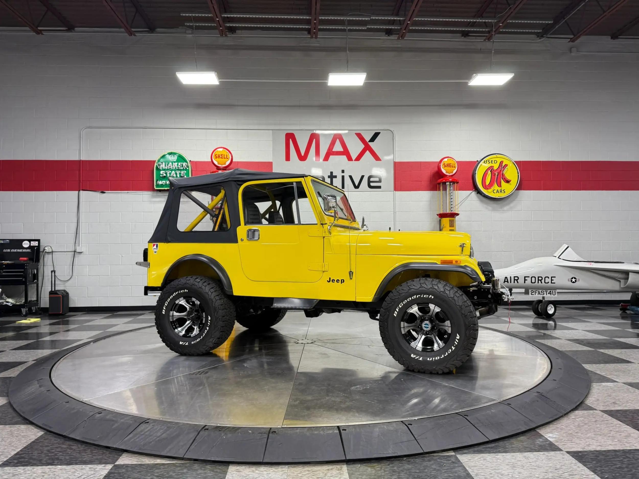 Refurbished 1979 Jeep CJ-7