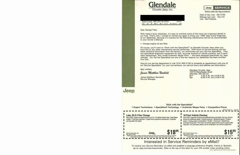 1989 Jeep Grand Wagoneer