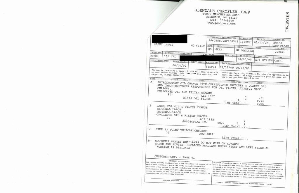 1989 Jeep Grand Wagoneer