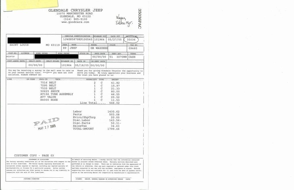 1989 Jeep Grand Wagoneer