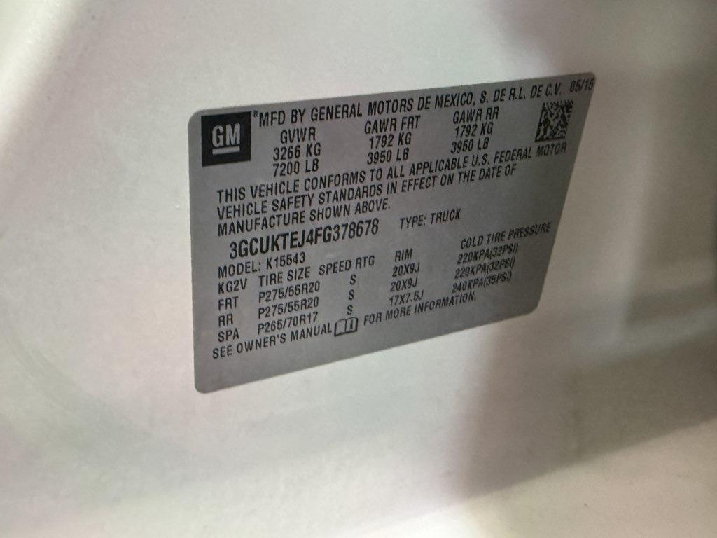 2015 Chevrolet Silverado 1500 High Country