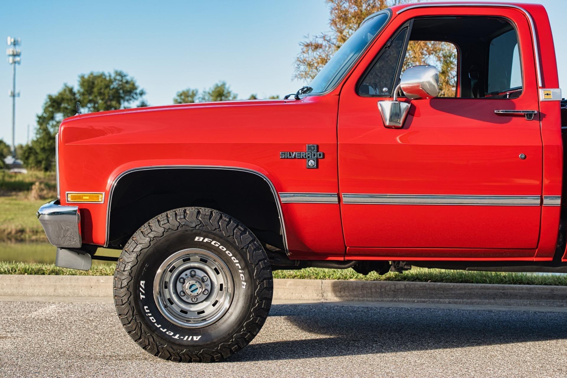Restored 1984 Chevrolet K10 4x4