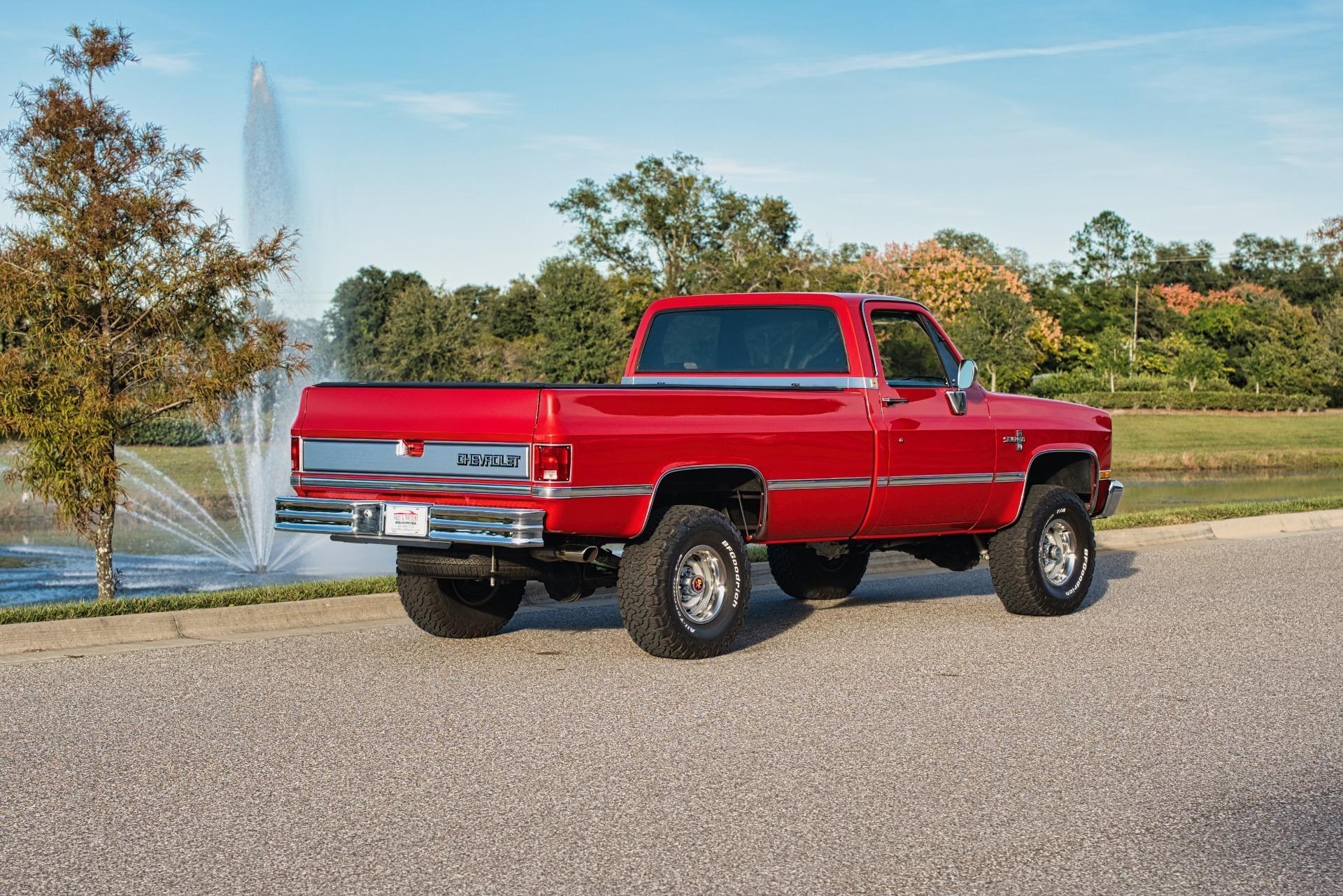 Restored 1984 Chevrolet K10 4x4