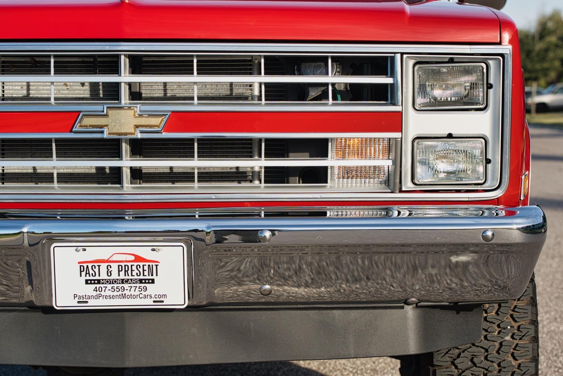 Restored 1984 Chevrolet K10 4x4