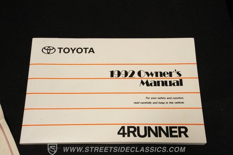 1992 Toyota 4Runner SR5