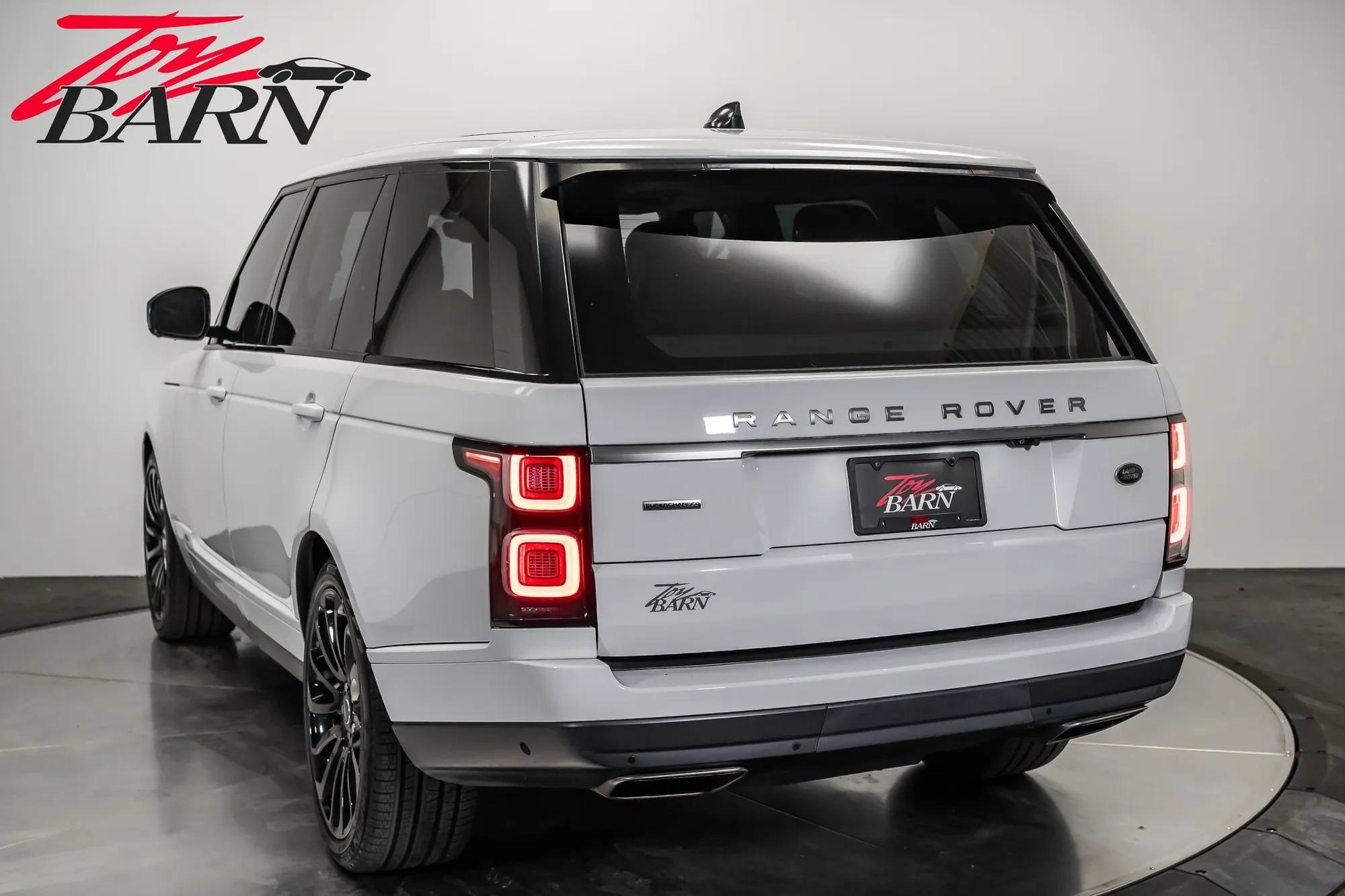 Supercharged 2018 Land Rover Range Rover