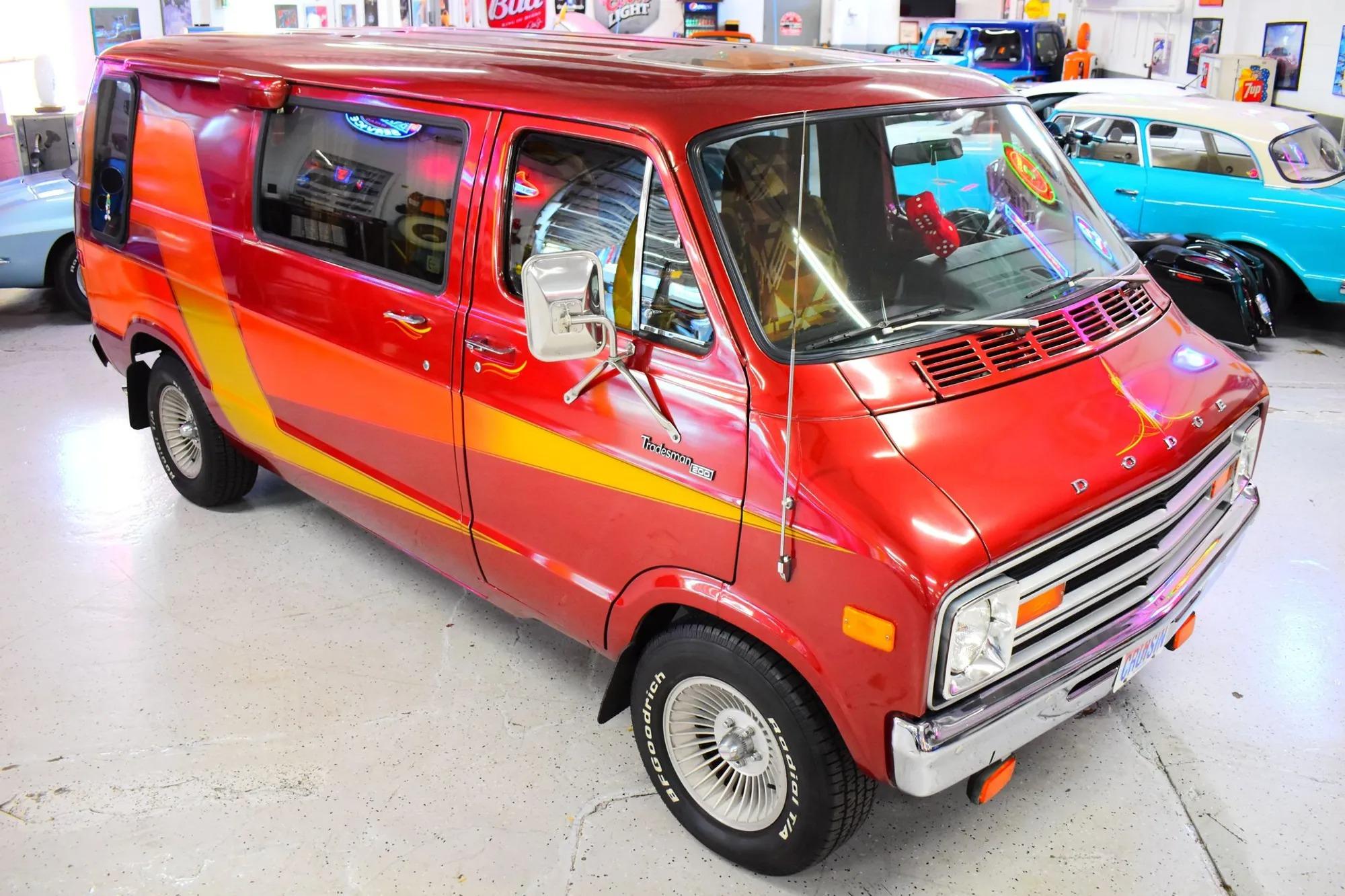 48k-Mile 1978 Dodge Tradesman 200 Van - 3