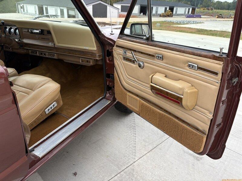 1981 Jeep Wagoneer Limited