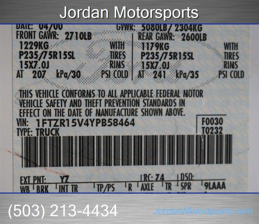 2000 Ford Ranger XLT