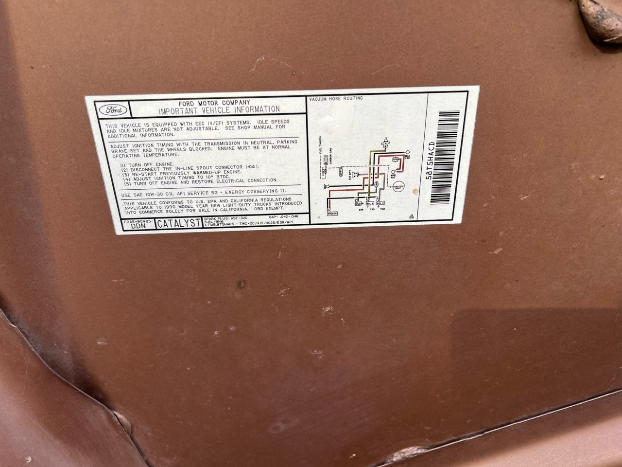 1990 Ford Bronco XLT 4×4