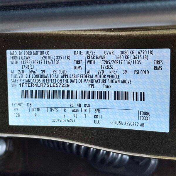 2025 Ford Ranger Raptor