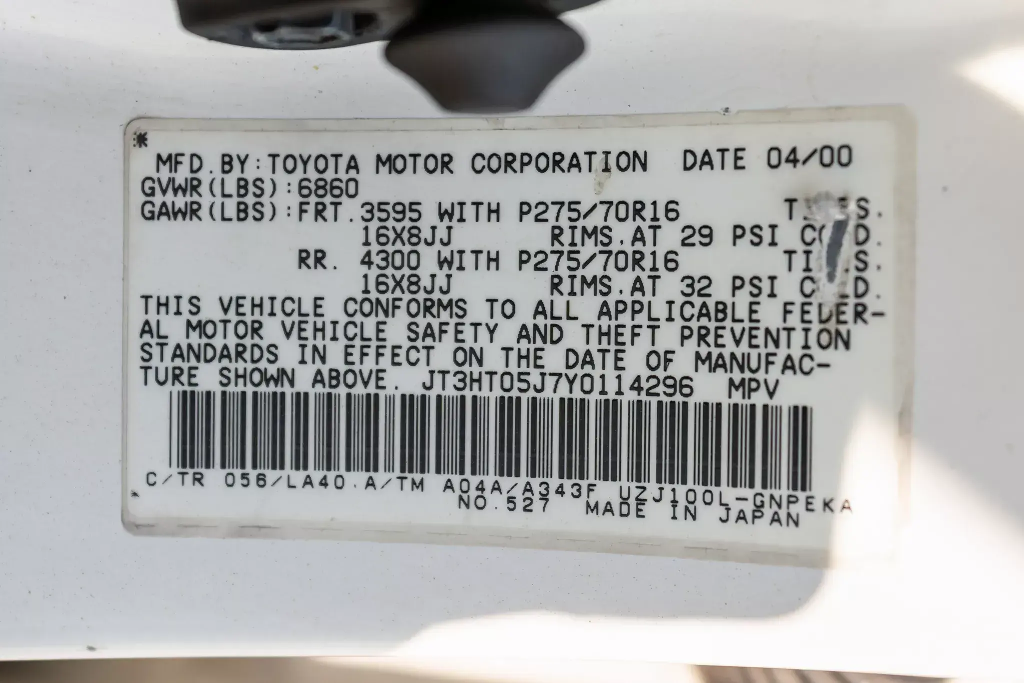 Modified 2000 Toyota Land Cruiser