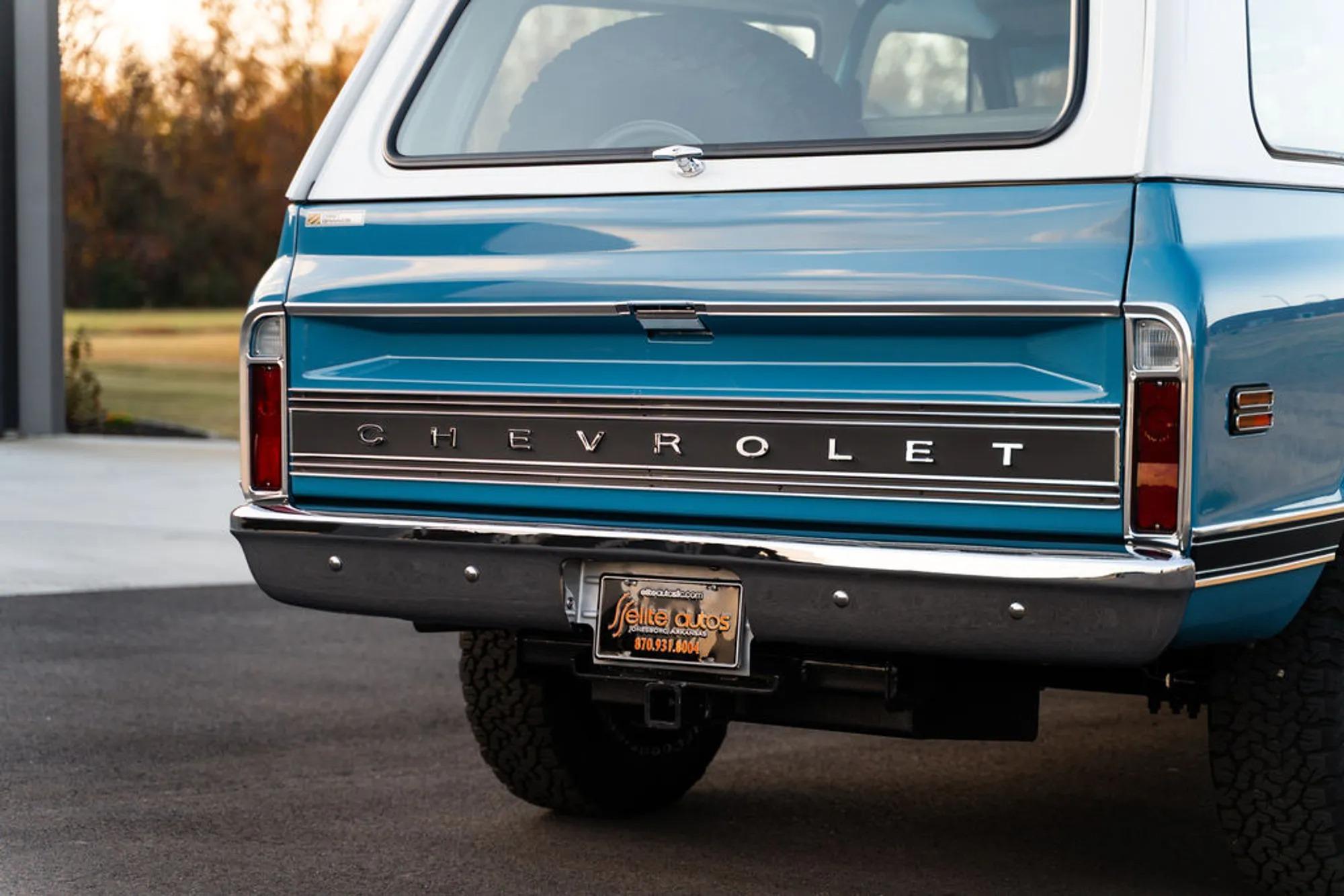 Frame-Off Restored 1971 Chevrolet K5 Blazer CST