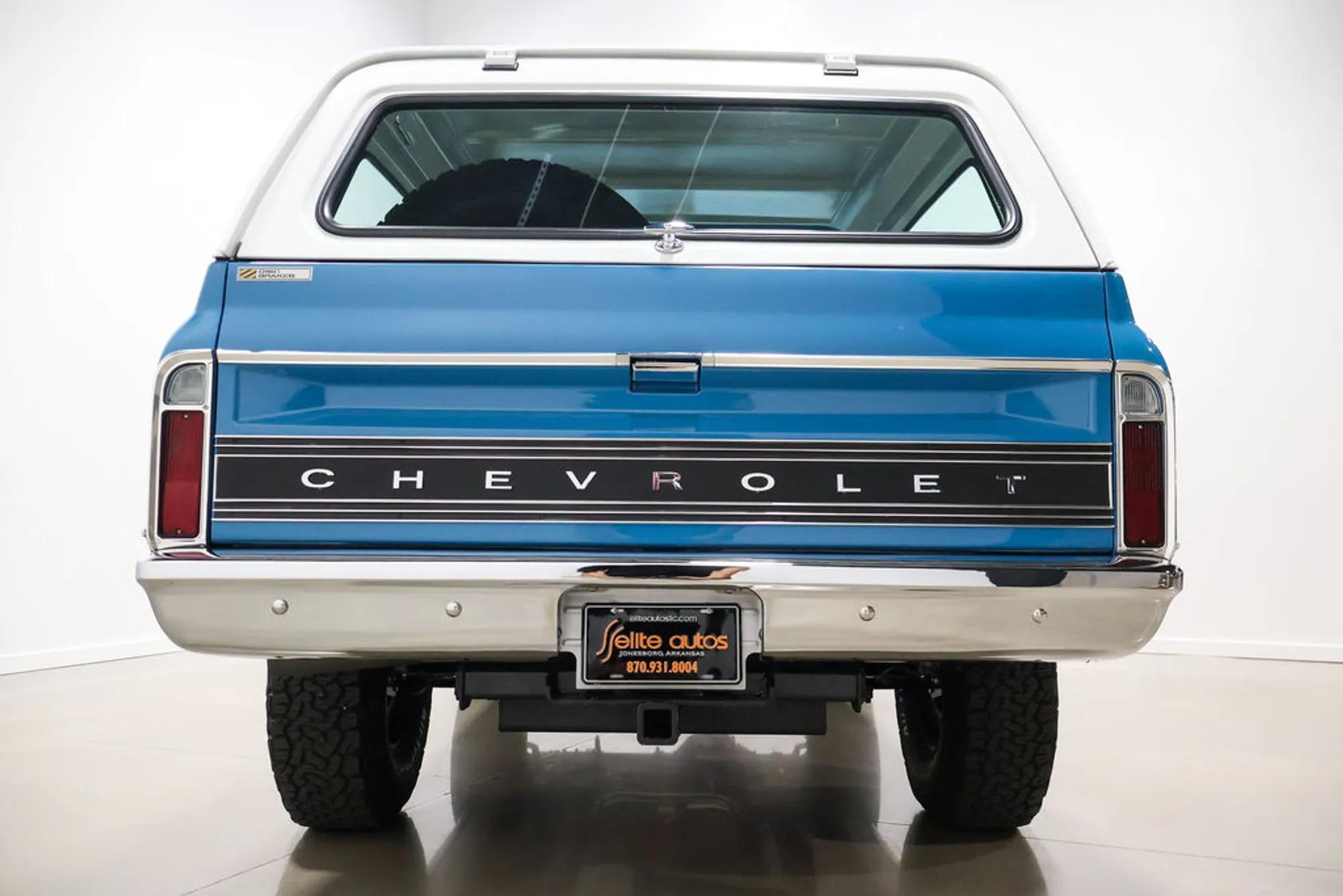 Frame-Off Restored 1971 Chevrolet K5 Blazer CST