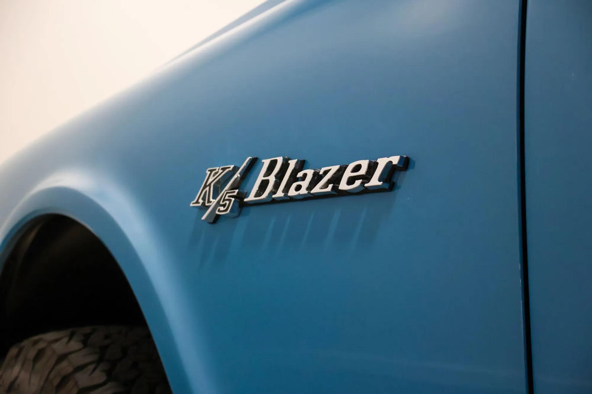 Frame-Off Restored 1971 Chevrolet K5 Blazer CST